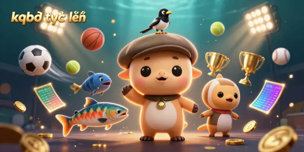 Engage with kqbđ trực tuyến through an enchanting 3D digital masterpiece filled with dynamic sports elements.